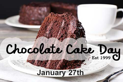 Chocolate Cake Day History