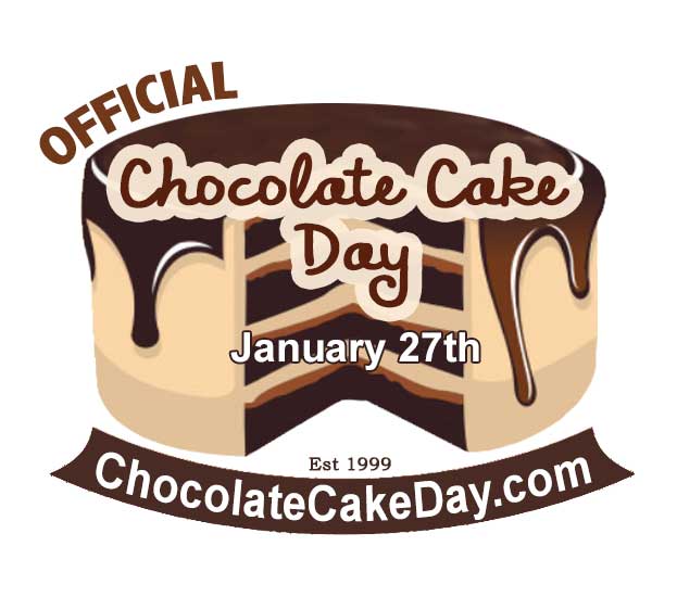 Chocolate Cake Day Logo