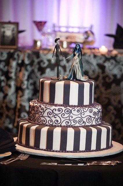 Corpse Bride cake