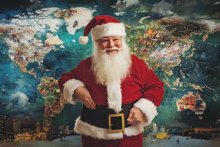 Christmas history and modern times