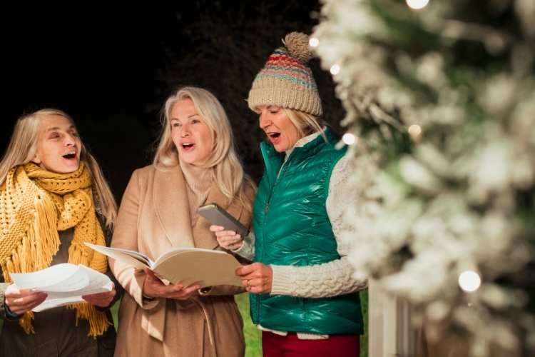 Christmas Traditions Caroling