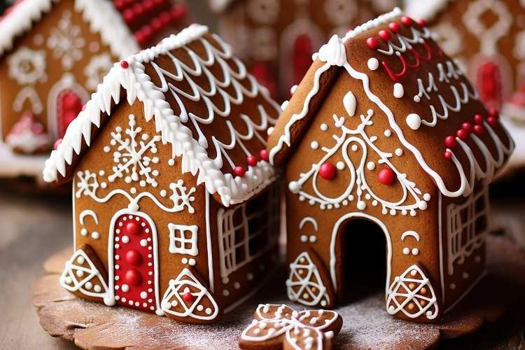 Christmas Traditions Gingerbread Houses