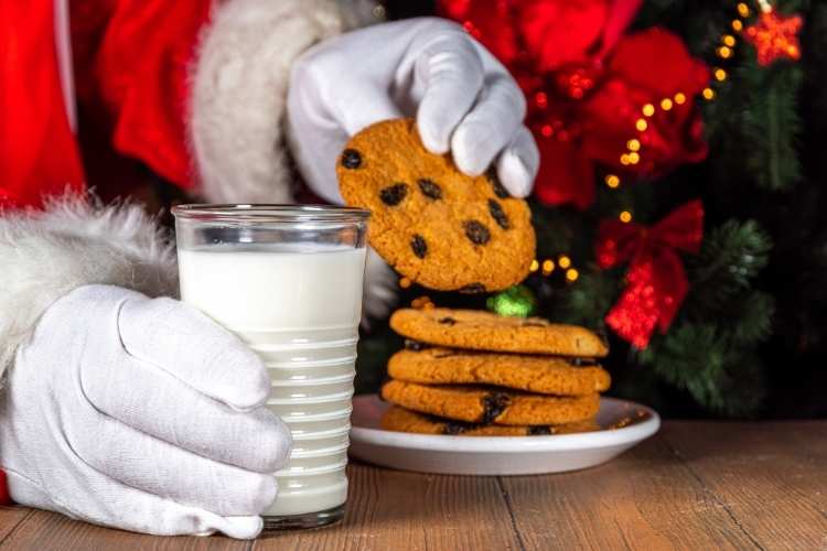 Christmas Traditions Mild & Cookies for Santa