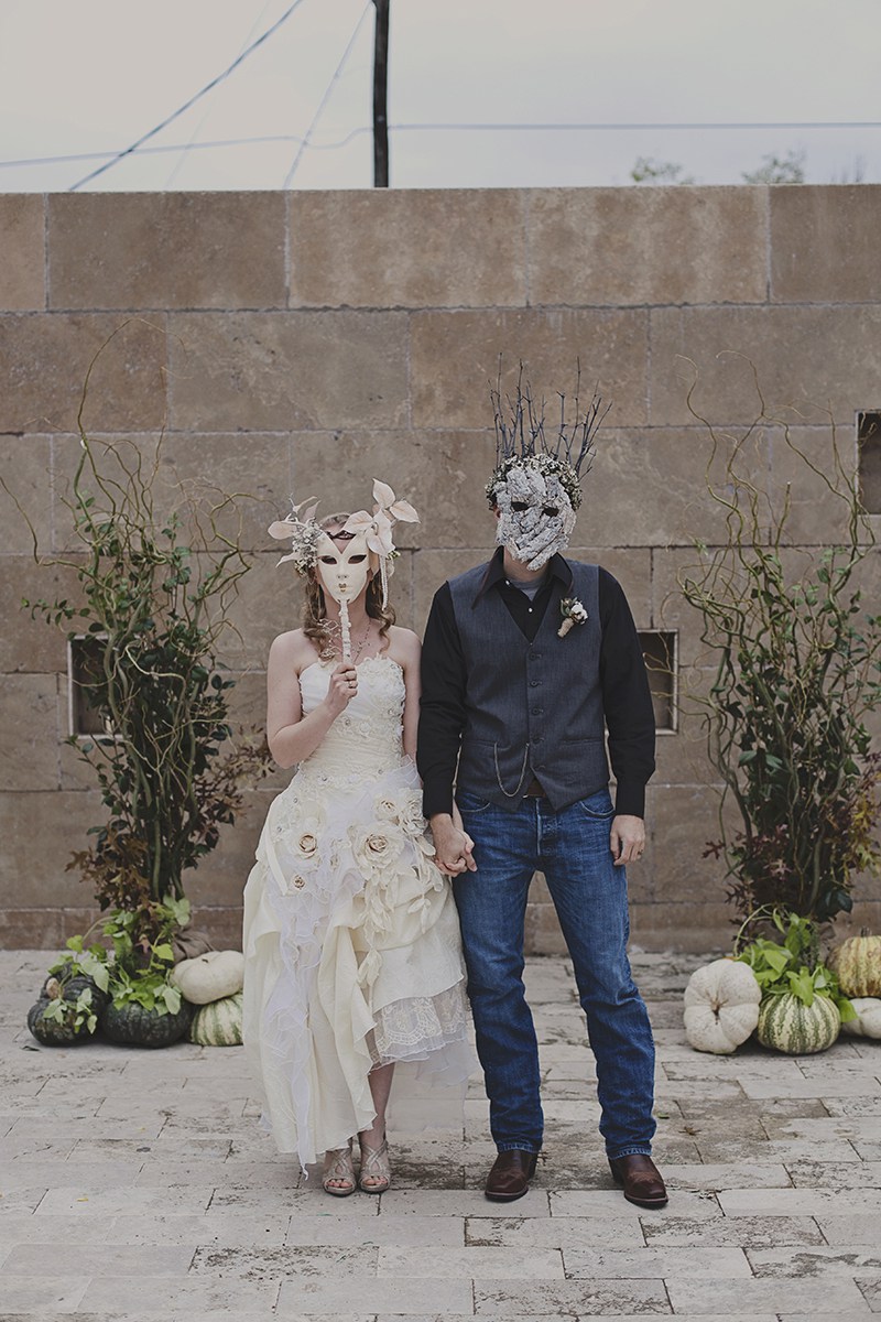 wedding dress masks
