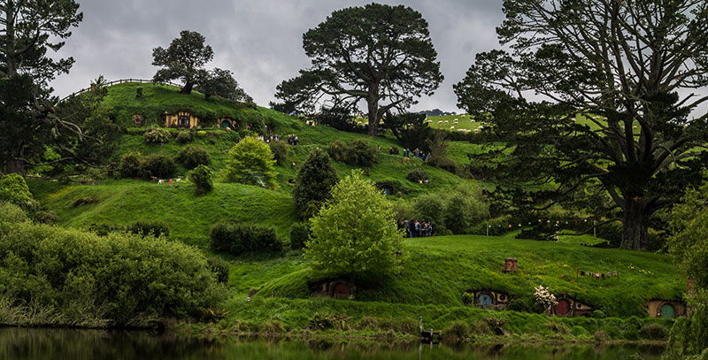 Hobbit Day in New Zealand on the Movie Set