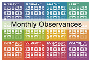 Monthly Observances