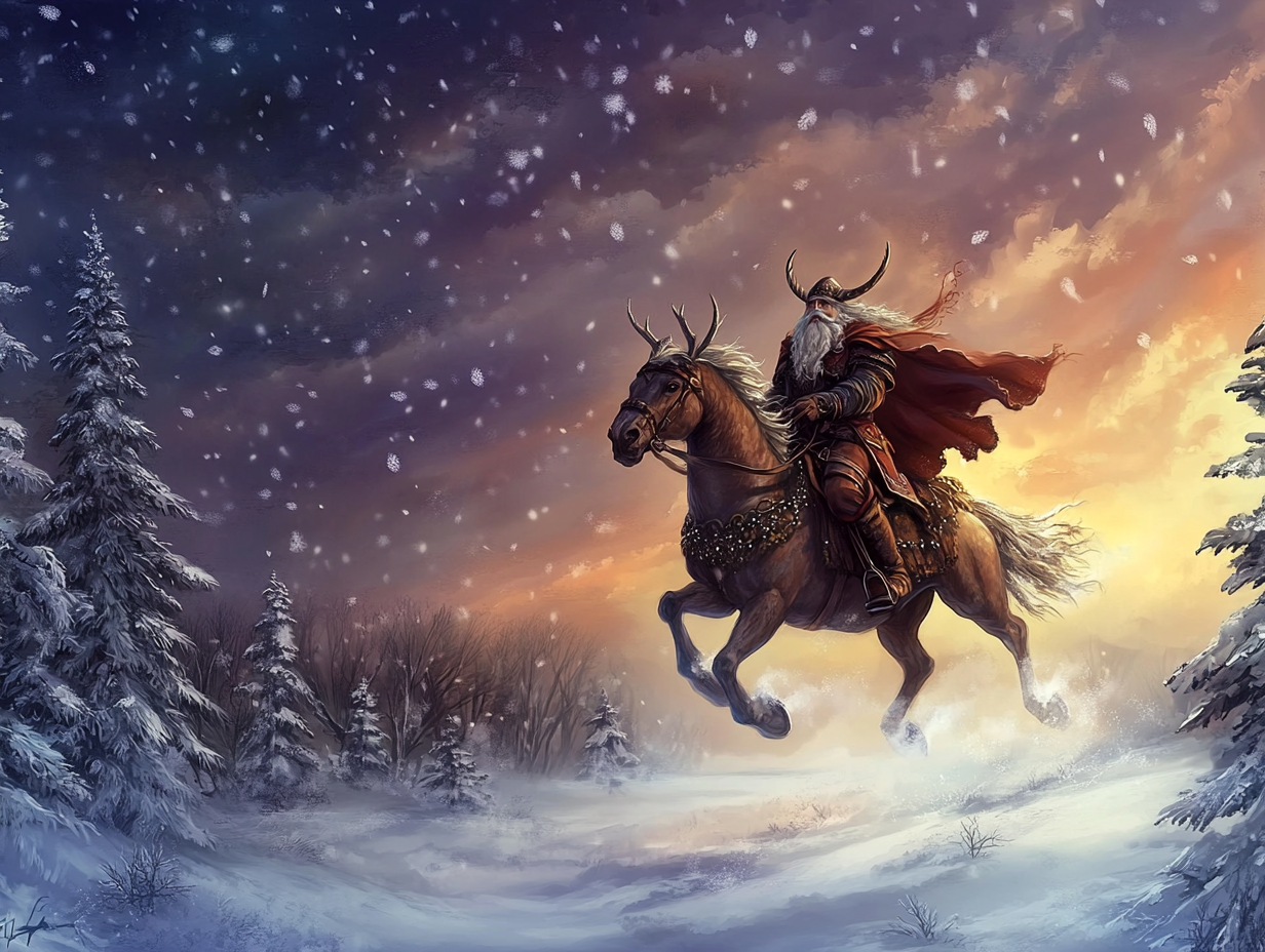 Odin, Santa Clause early inspiration