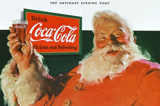 Santa Clause - Coca-cola ad in 1931