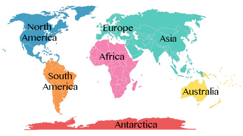 Continents / World Regions