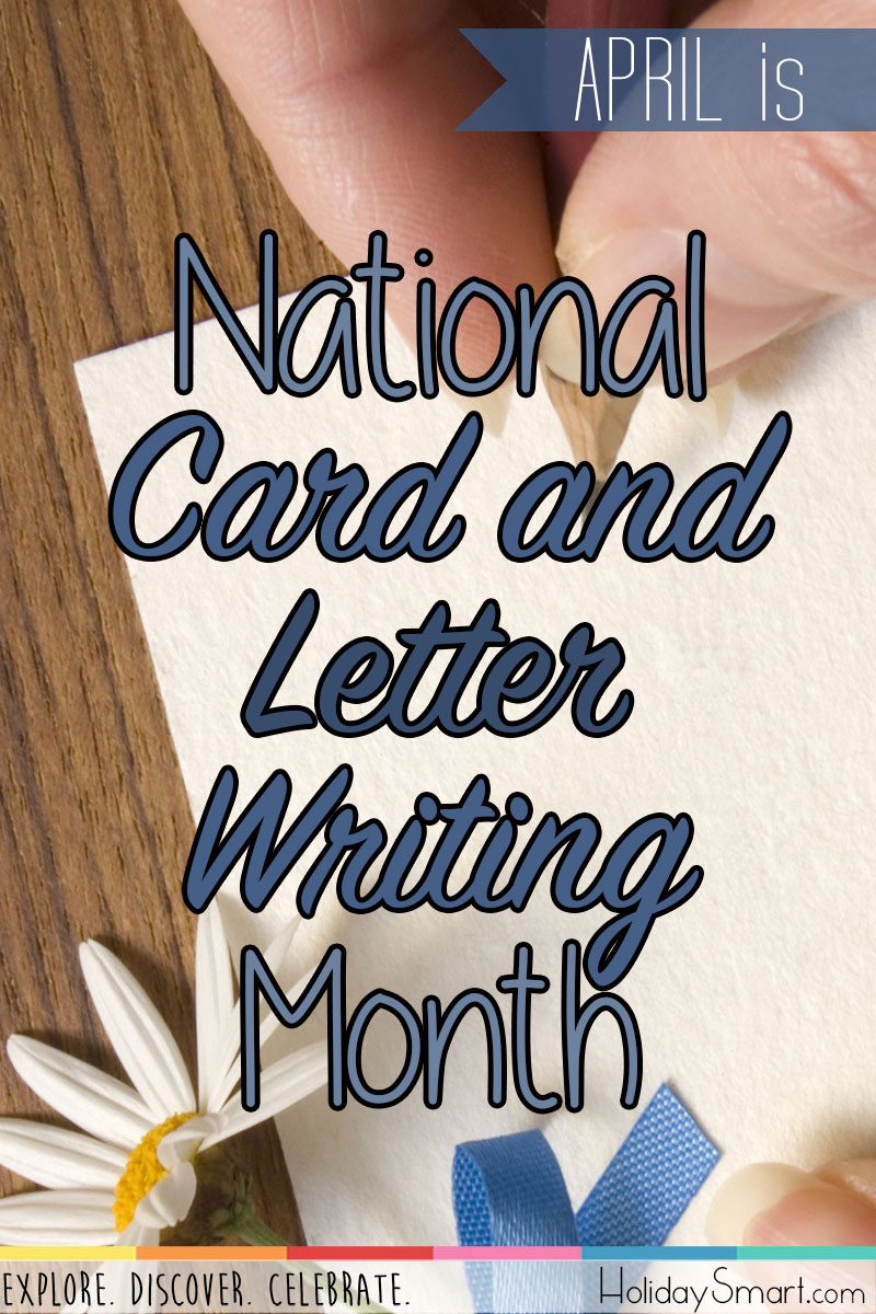 April is National Card and Letter Writing Month