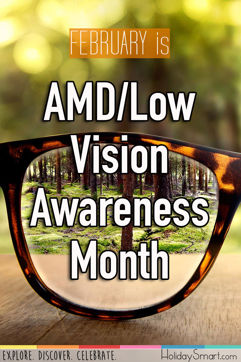 AMD/Low Vision Awareness Month Holiday Smart