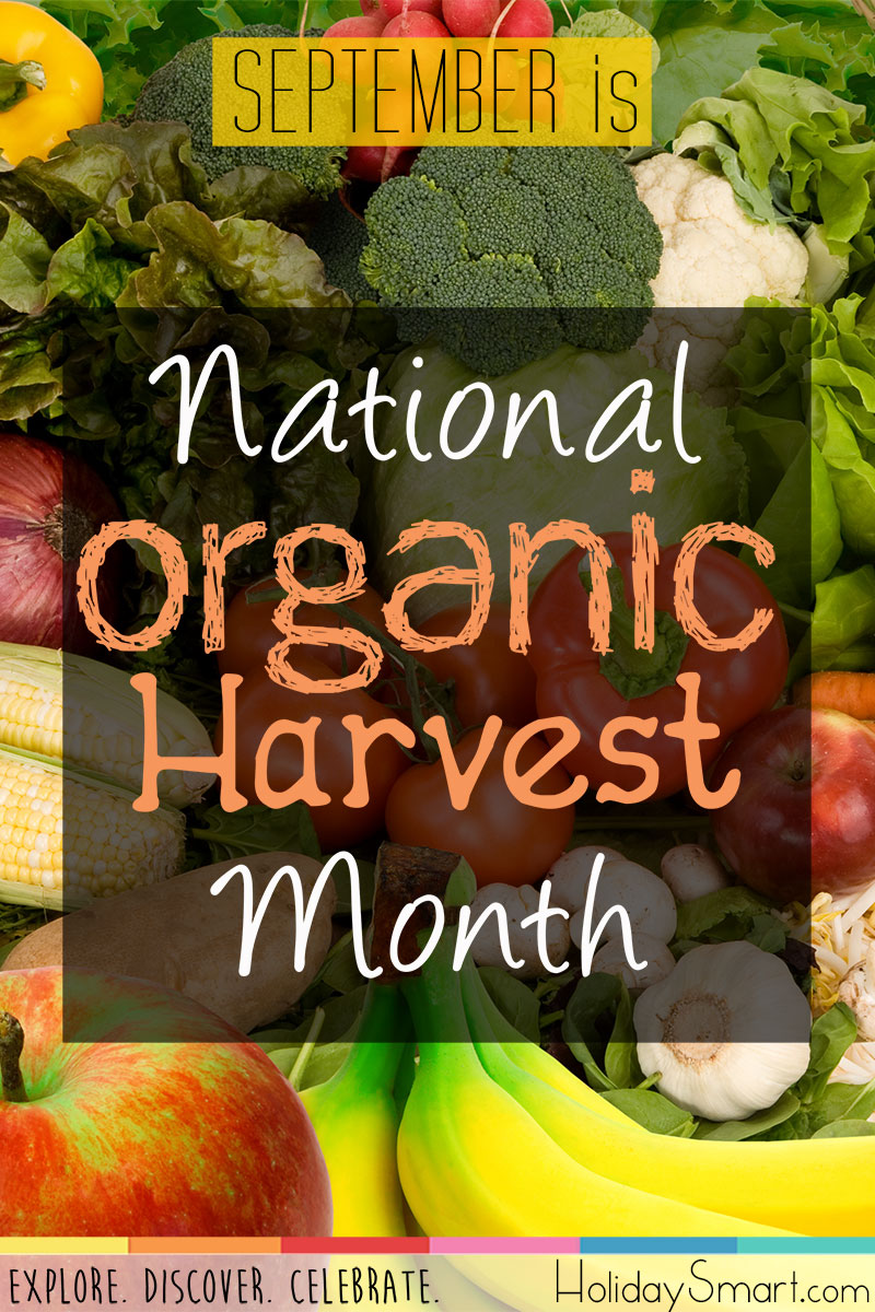 Organic Harvest Month Holiday Smart