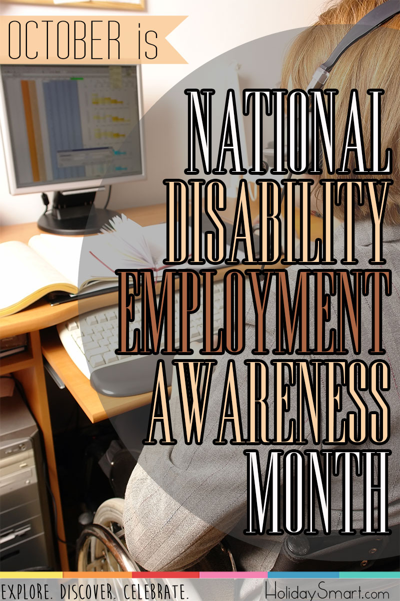 October is National Disability Employment Awareness Month