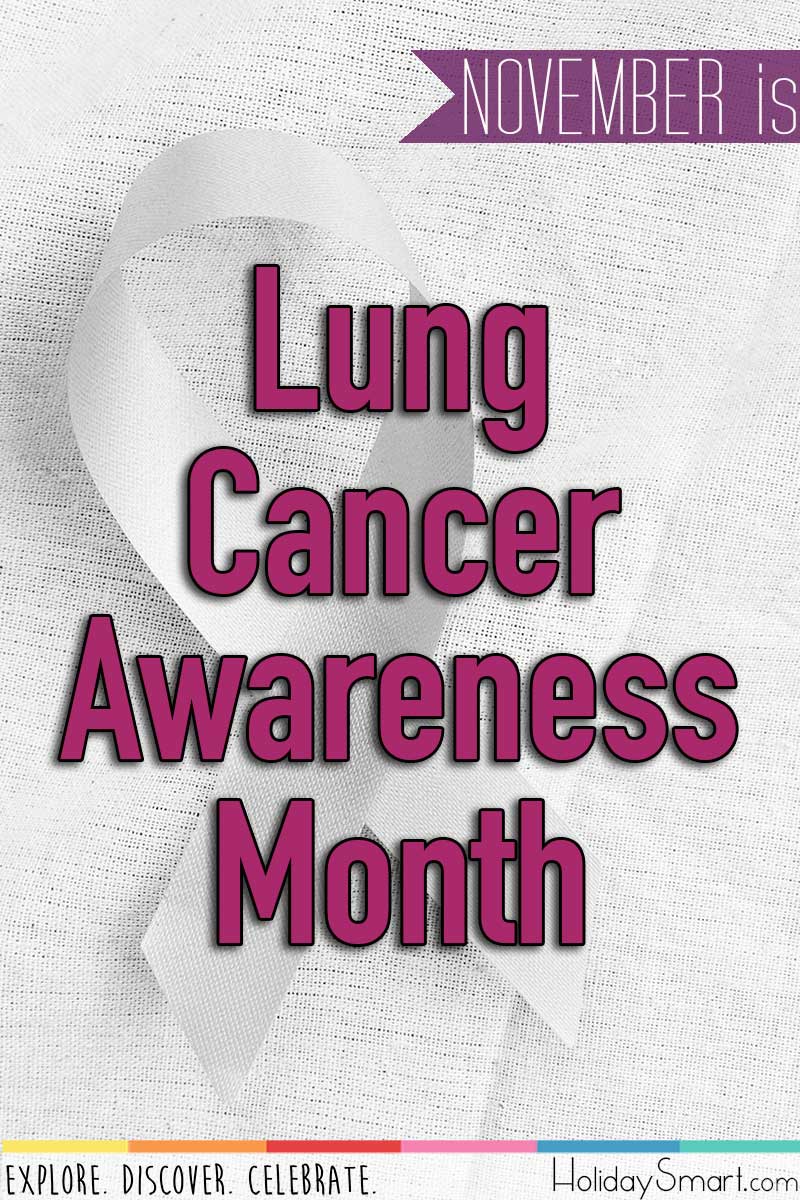 November is Lung Cancer Awareness Month