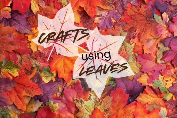 7 Crafts Using Leaves