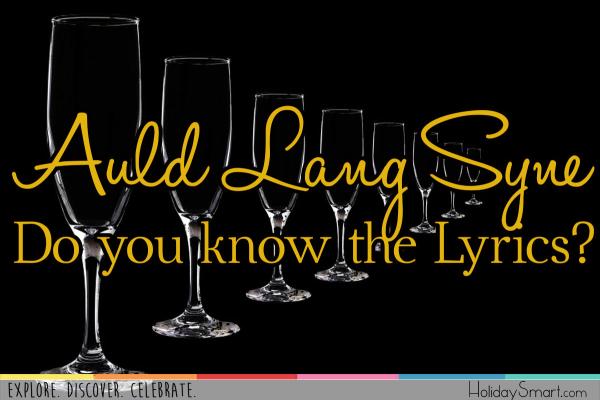 Auld Lang Syne Traditional New Years song - Do you know the Lyrics?