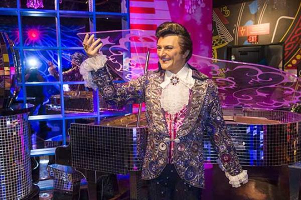 Liberace Wax Figure
