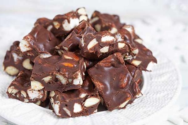Rocky Road Fudge