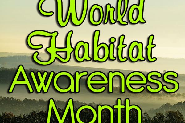 April is World Habitat Awareness Month