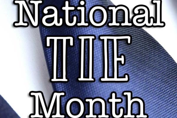 National Tie Month