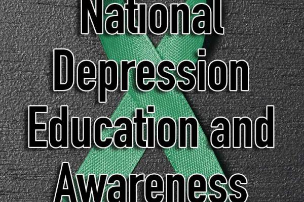 October is National Depression Education & Awareness Month