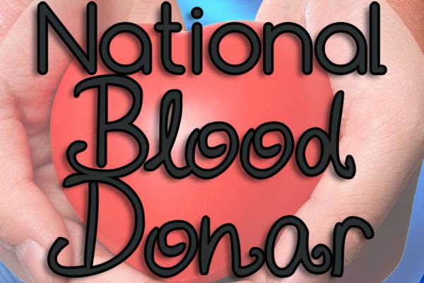 January is National Blood Donor Month