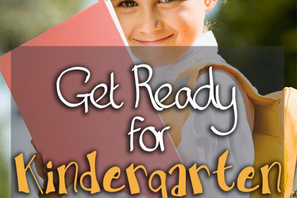 August is Get Ready for Kindergarten Month!