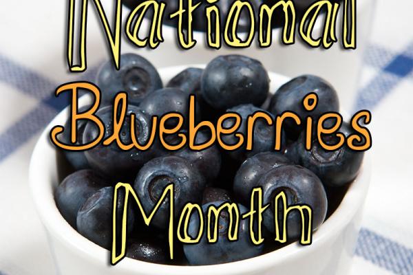 July is National Blueberries Month!
