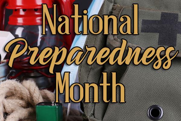 September is National Preparedness Month