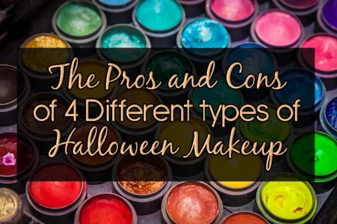 The Pros and cons of 4 different types of Halloween makeup