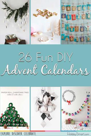 26 Fun DIY Advent Calendars