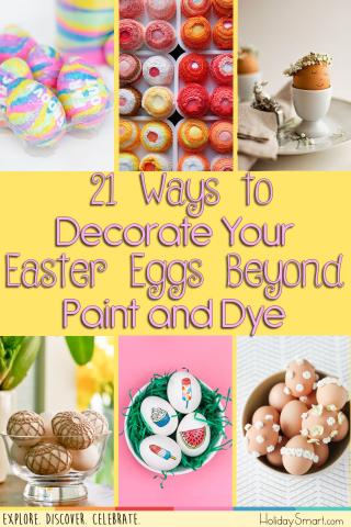21 Ways to Decorate Your Easter Eggs Beyond Paint and Dye