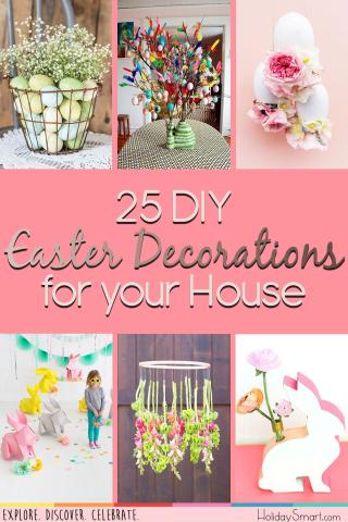 Easter Decor Home Tour - Weekend Craft