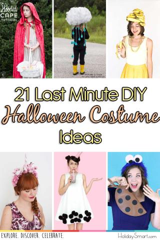 21 Last Minute DIY Halloween Costume Ideas