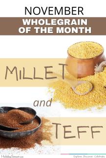 November is Millet & Teff Month