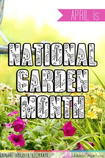 April is National Garden Month
