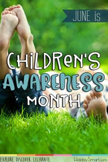 June is Children's Awareness Month