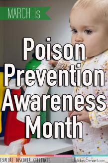 March is Poison Prevention Awareness Month