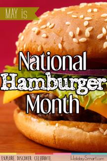 May is National Hamburger Month