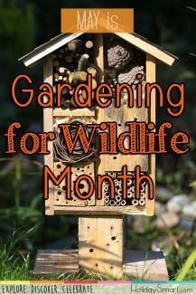 May is Gardening for Wildlife Month