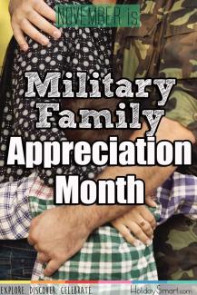 November is Military Family Appreciation Month