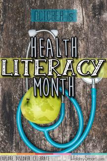 October is Health Literacy Month