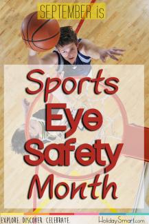 September is Sports Eye Safety Month!