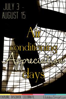 July is Air Conditioning Appreciation Days!