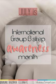 July is International Group B Strep Awareness Month