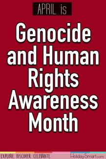 April is Genocide and Human Rights Awareness Month
