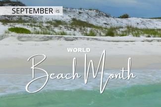 September is World Beach Month