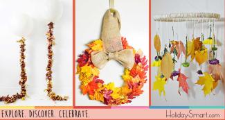 11 Ways to Use Leaves in Your Thanksgiving Decor