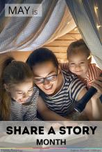 May is National Share a Story Month
