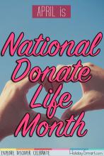 April is National Donate Life Month
